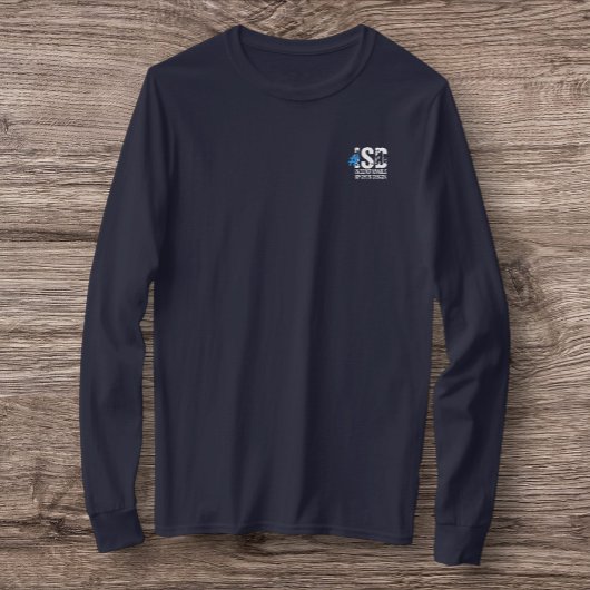 ISDハッシュタグ長袖Tシャツ Tシャツ