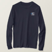 ISDハッシュタグ長袖Tシャツ Tシャツ (デザイン正面)