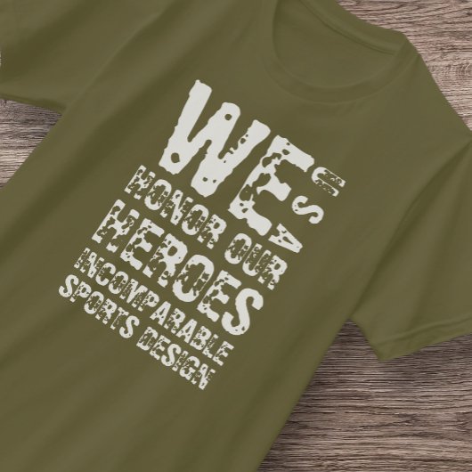 ISDヒーローの基本Tシャツを尊重 Tシャツ