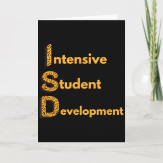 Isdレパードプリント中間学区職員 カード