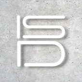 ISDロゴ型プルオーバーSweatshirtフード付きスウェットシャツ パーカ