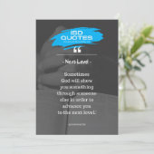 ISD引用文の次のレベル 招待状 (スタンド正面)