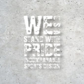 ISD我々はプライドUSAクルーネックスウェットシャツで立つ スウェットシャツ