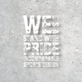 ISD我々はプライドUSAプルオーバーフード付きスウェットシャツで立つ パーカ