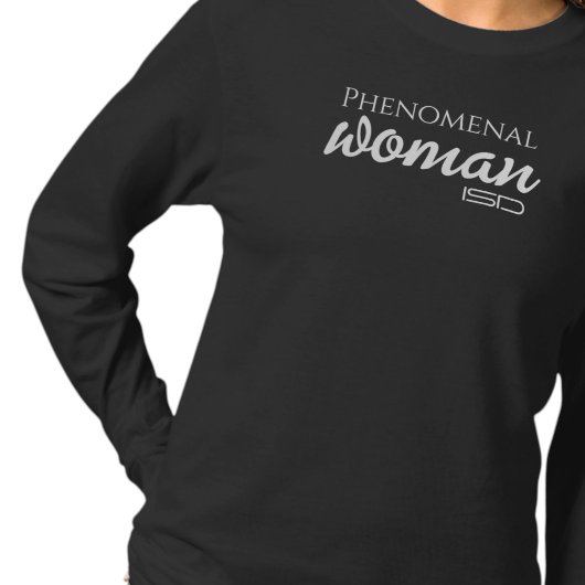 ISD現象女性長袖基本Tシャツ Tシャツ