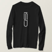 ISD ベーシック 長袖Tシャツ Tシャツ (デザイン正面)