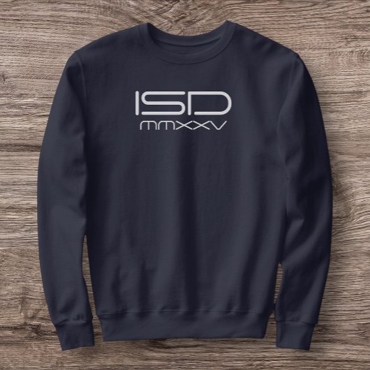 ISD メンズ MMXXV クルー ネック  スウェットシャツ