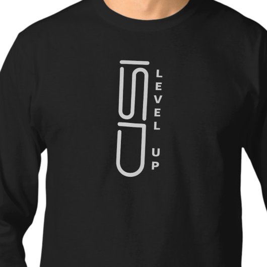 ISD ユニセックス レベルアップ 長袖Tシャツ Tシャツ
