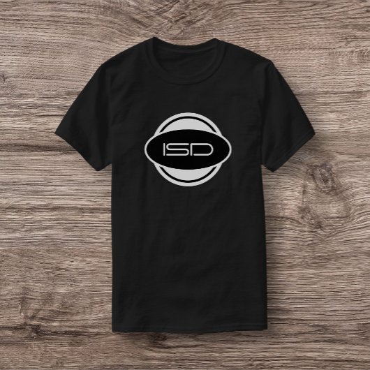 ISD ユニセックス ロゴタイプ III Tシャツ