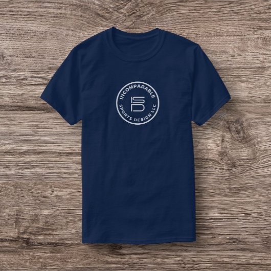 ISD ユニセックス ロゴ ベーシック Tシャツ I