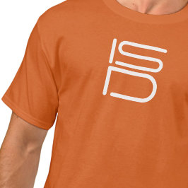 ISD ユニセックス ロゴTシャツ Tシャツ