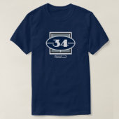 ISD ユニセックス 番号Tシャツ Tシャツ (デザイン正面)
