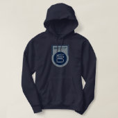 ISD Athletic Sportswear Fashion Retro Hoodie パーカ (デザイン正面)