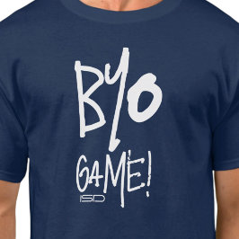 ISD BYO ゲーム ストリートウェア スポーツ レトロ Tシャツ