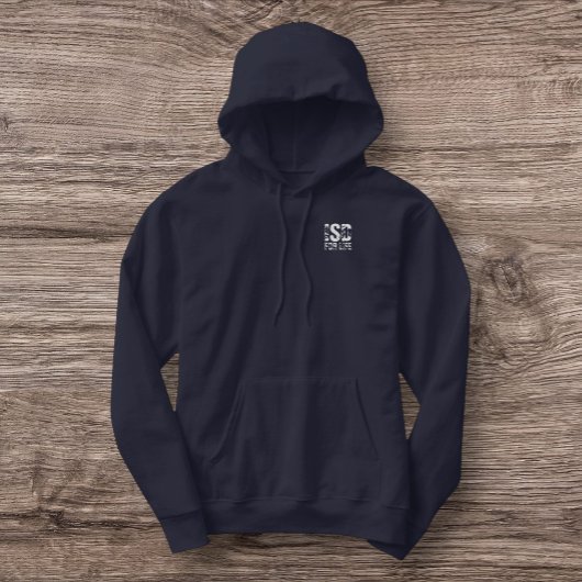 ISD For Life Basicフード付きスウェットシャツ パーカ