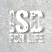 ISD For Life Basicフード付きスウェットシャツ パーカ