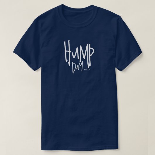 ISD、Hump Day Tシャツ (デザイン正面)