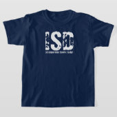 ISD Kidの基本ISD Tシャツ (レイダウン)
