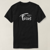 ISD Unisex 基本Tシャツ「あなたにフォーカス」 Tシャツ (デザイン正面)