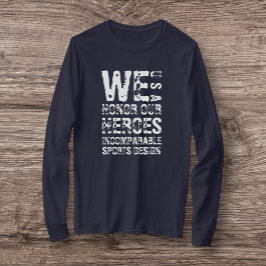 ISD We Honor Our Heroes長袖Tシャツ Tシャツ