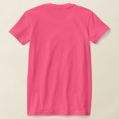 ISD Women's Fight Breast Cancer T-Shirt Tシャツ (レイダウン裏面)