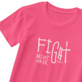 ISD Women's Fight Breast Cancer T-Shirt Tシャツ