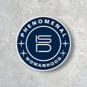 ISD Women's Phenomenal Womanhood Basic Tシャツ