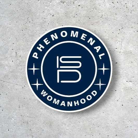 ISD Women's Phenomenal Womanhood Basic Tシャツ