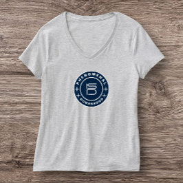 ISD Women's Phenomenal Womanhood V-Neck  Tシャツ