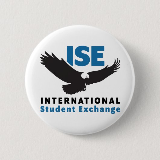 ISEラウンドボタン 缶バッジ (正面)