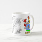 Isepy、起源、意味および頂上のマグ コーヒーマグカップ (正面右)