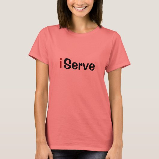iServeティー Tシャツ (正面)