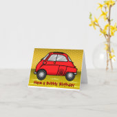 Isettaの誕生日 カード (黄色い花)