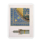 IsfのMesdjid-i-Shahの建築詳細 マグネット (縦)