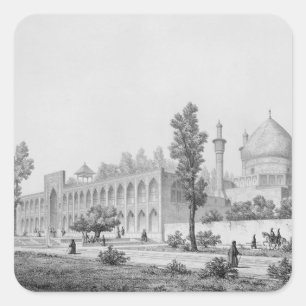 IsfahaのMadrasaイMasjid-i Shahのサルタンフセイン、 スクエアシール