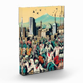 Isfahan with zombies - Persian (iran) design フォトブロック (左)