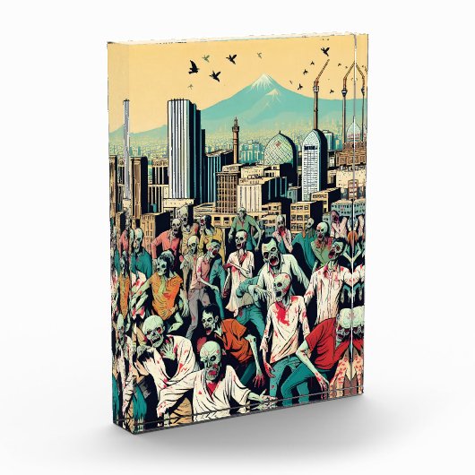 Isfahan with zombies - Persian (iran) design フォトブロック (左)