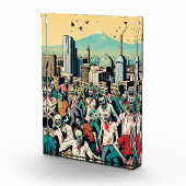 Isfahan with zombies - Persian (iran) design フォトブロック (右)