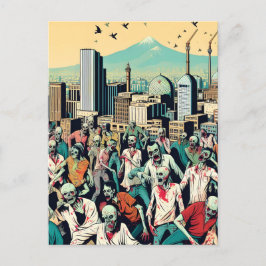 Isfahan with zombies - Persian (iran) design ポストカード