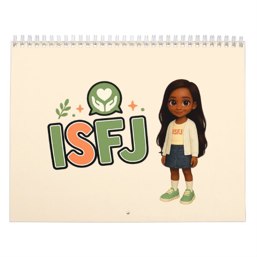 ISFJ — A Guardiã da Harmonia カレンダー (カバー)
