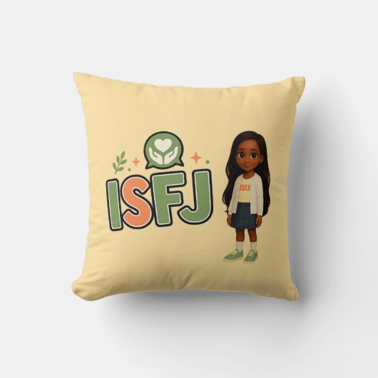 ISFJ — A Guardiã da Harmonia クッション (正面)