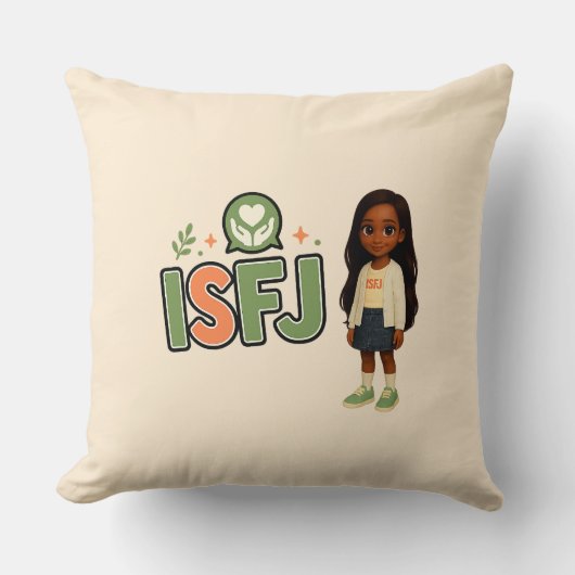 ISFJ — A Guardiã da Harmonia クッション (正面)