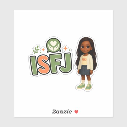 ISFJ — A Guardiã da Harmonia シール (シート)
