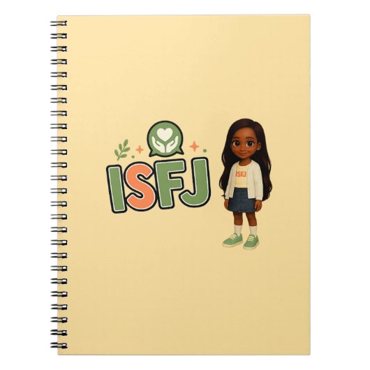 ISFJ — A Guardiã da Harmonia ノートブック (正面)