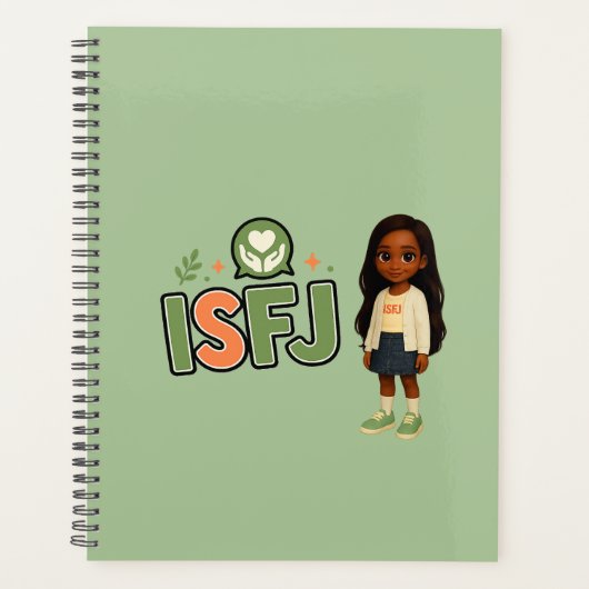 ISFJ — A Guardiã da Harmonia プランナー手帳 (正面)