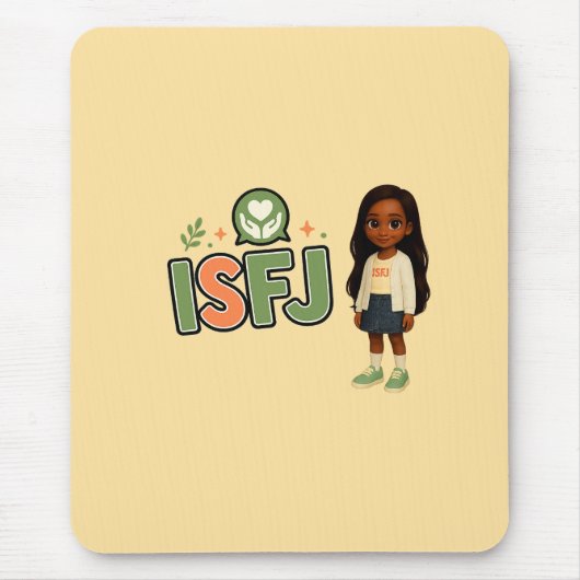ISFJ — A Guardiã da Harmonia マウスパッド (正面)