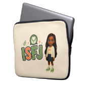 ISFJ — A Guardiã da Harmonia ラップトップスリーブ (正面左)