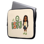 ISFJ — A Guardiã da Harmonia ラップトップスリーブ (正面左)