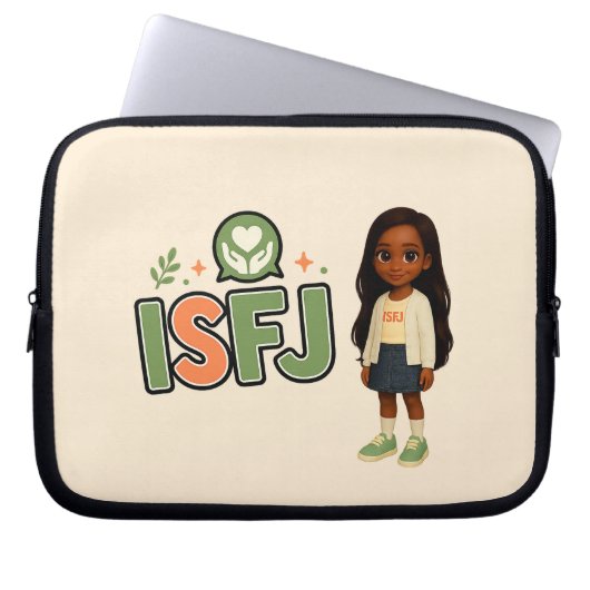 ISFJ — A Guardiã da Harmonia ラップトップスリーブ (正面)