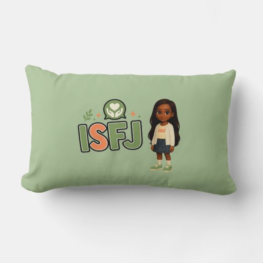 ISFJ — A Guardiã da Harmonia ランバークッション (正面)